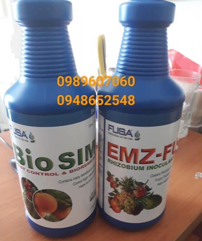 Phân bón EMZ-Fusa & Bio Simo Mỹ (chai 950ml)