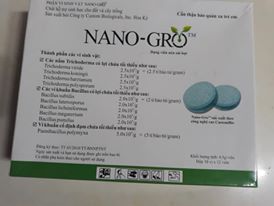 Viên vi sinh tricoderma Nano-gro (Mỹ) - 1 viên