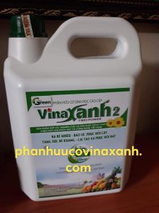 Combo 1 can 5 lít Vinaxanh 2 tưới gốc và 2 chai 500ml phun lá dưỡng cành, dưỡng trái