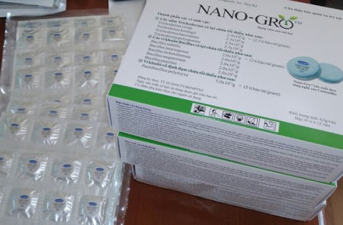 Viên vi sinh Nano-gro (Mỹ) - 1 vỉ (12 viên/vỉ)
